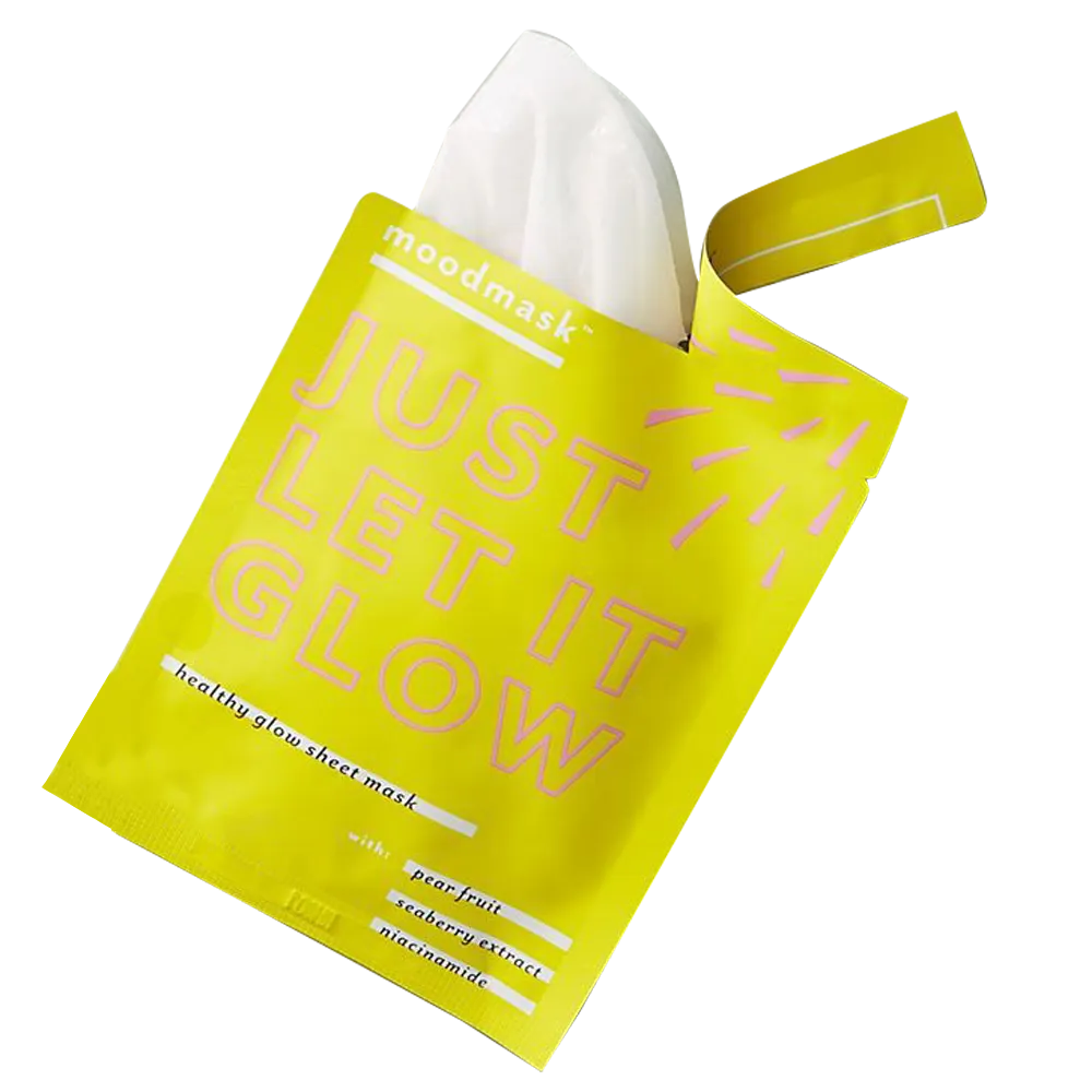 Tear-Notch Flat Mylar Pouch for Sheet Masks