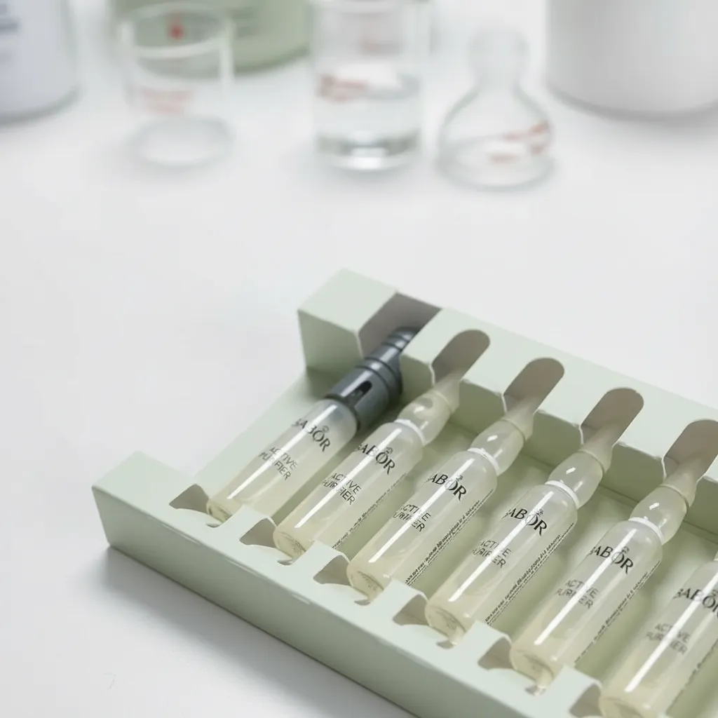 Custom Clinical Ampoule Folding Box 2