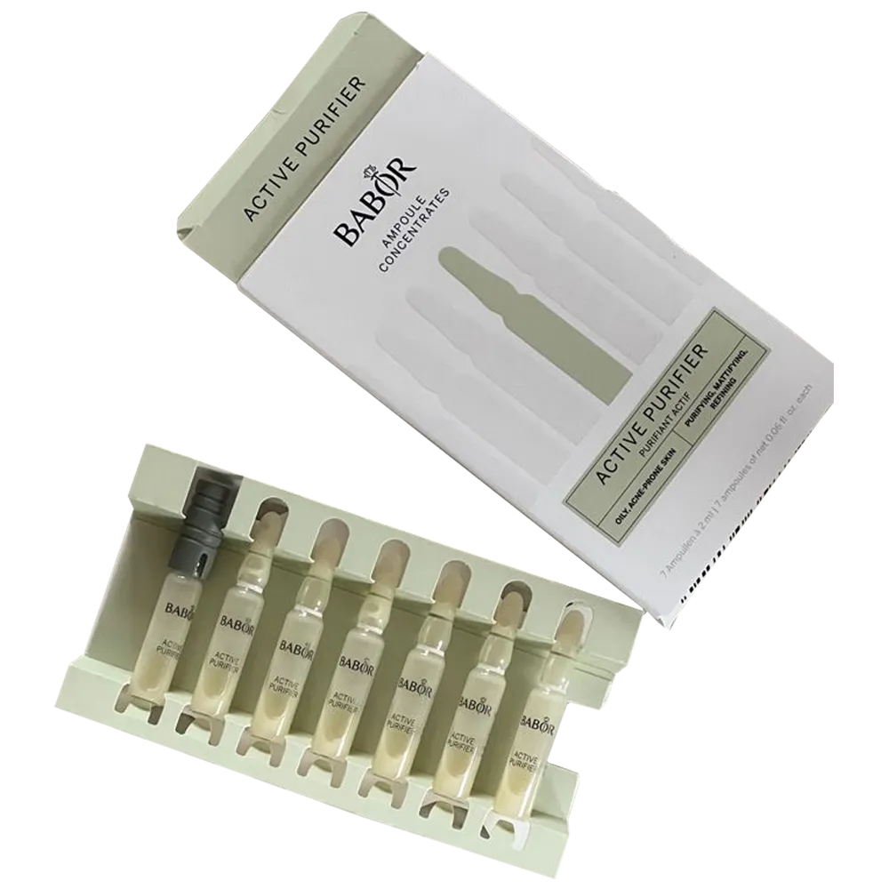 Custom Clinical Ampoule Folding Box