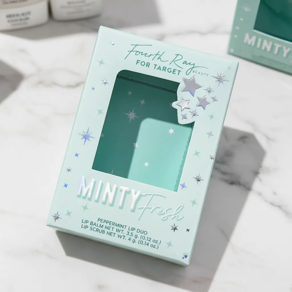 Custom Foil Window Beauty Retail Box 1