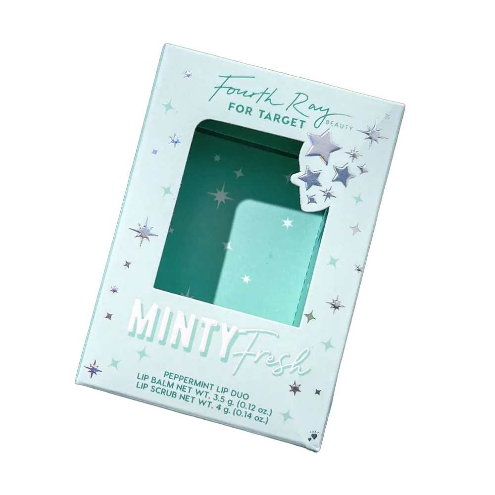 Custom Foil Window Beauty Retail Box