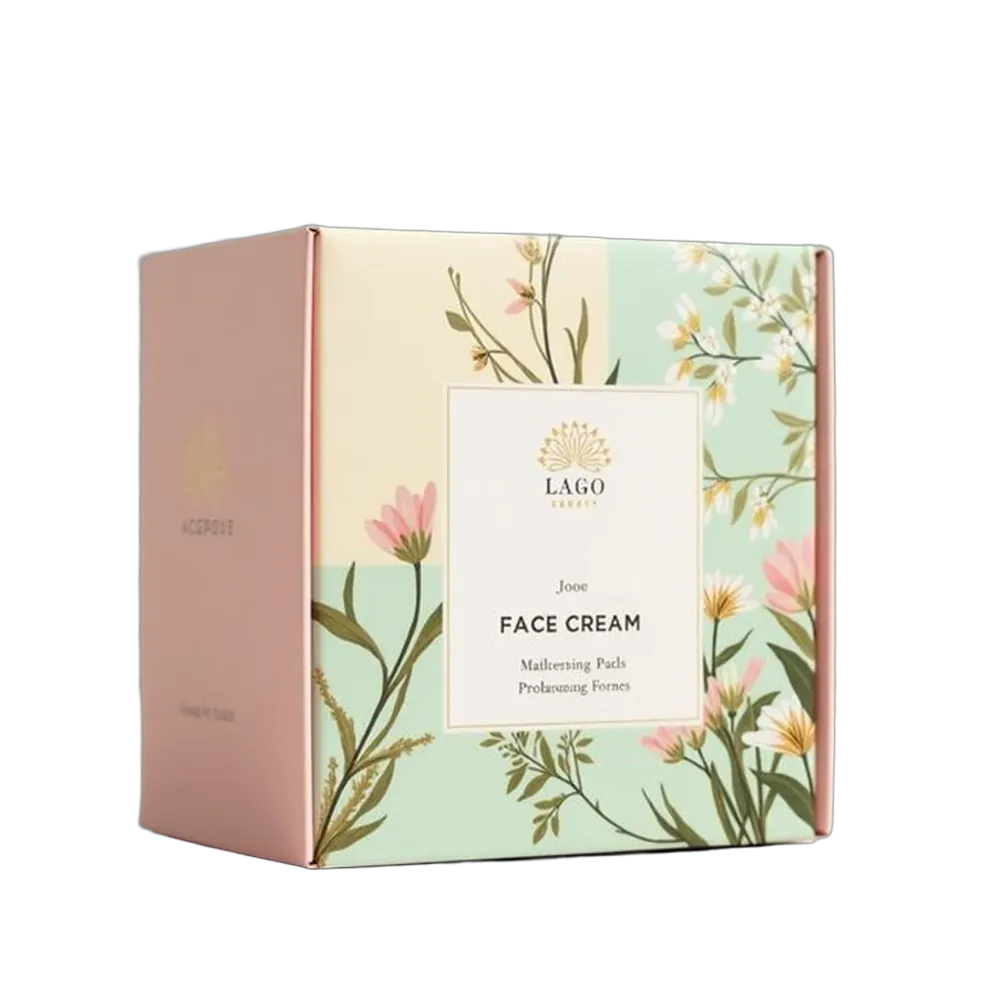 Custom Face Cream Mailer Box