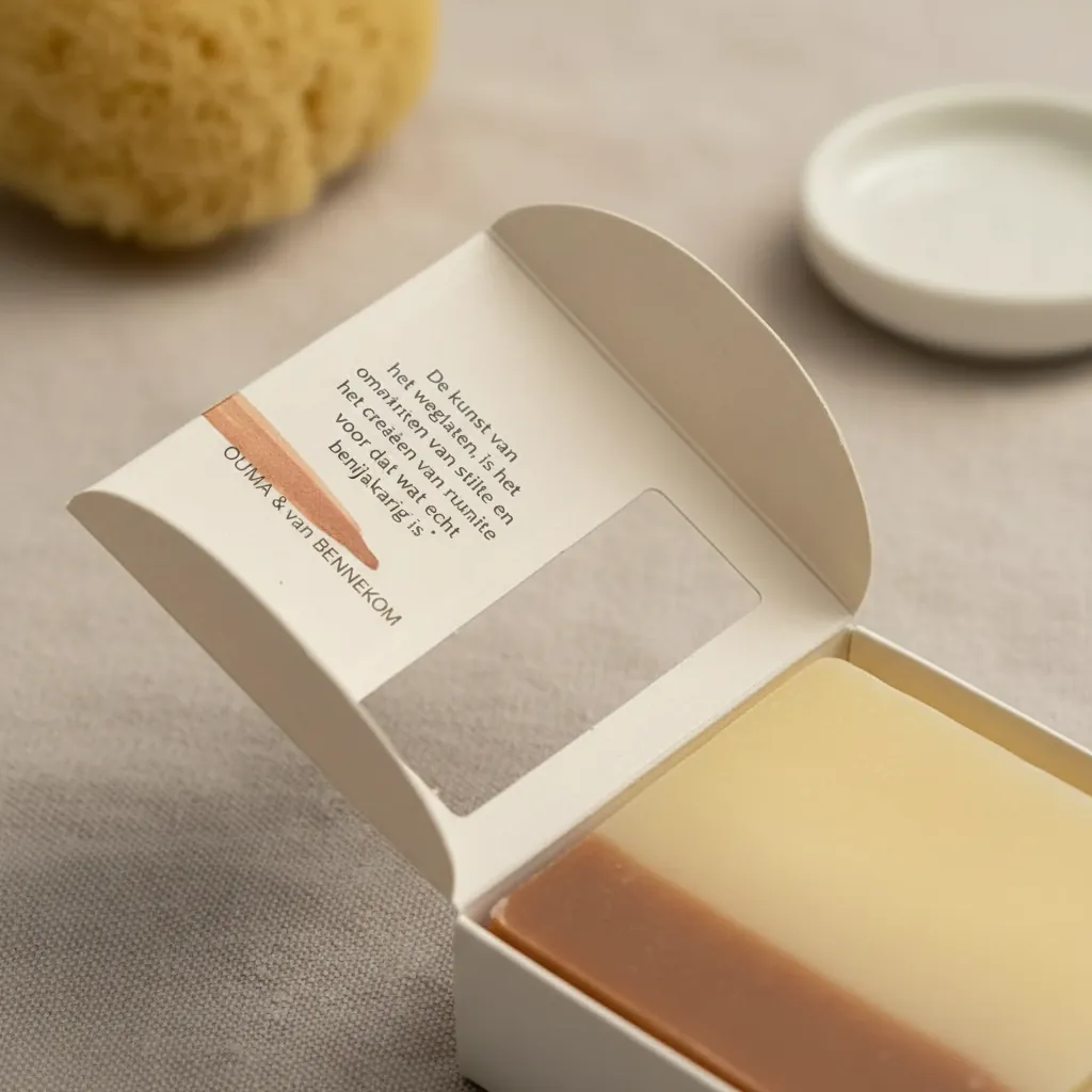 Slide Out Soap Retail Box with Tray 2