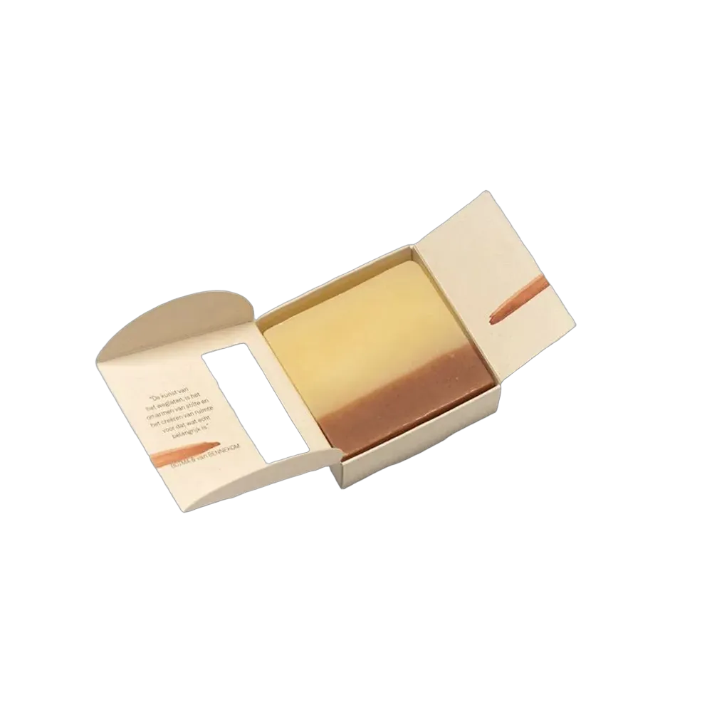 Slide Out Soap Retail Box with Tray