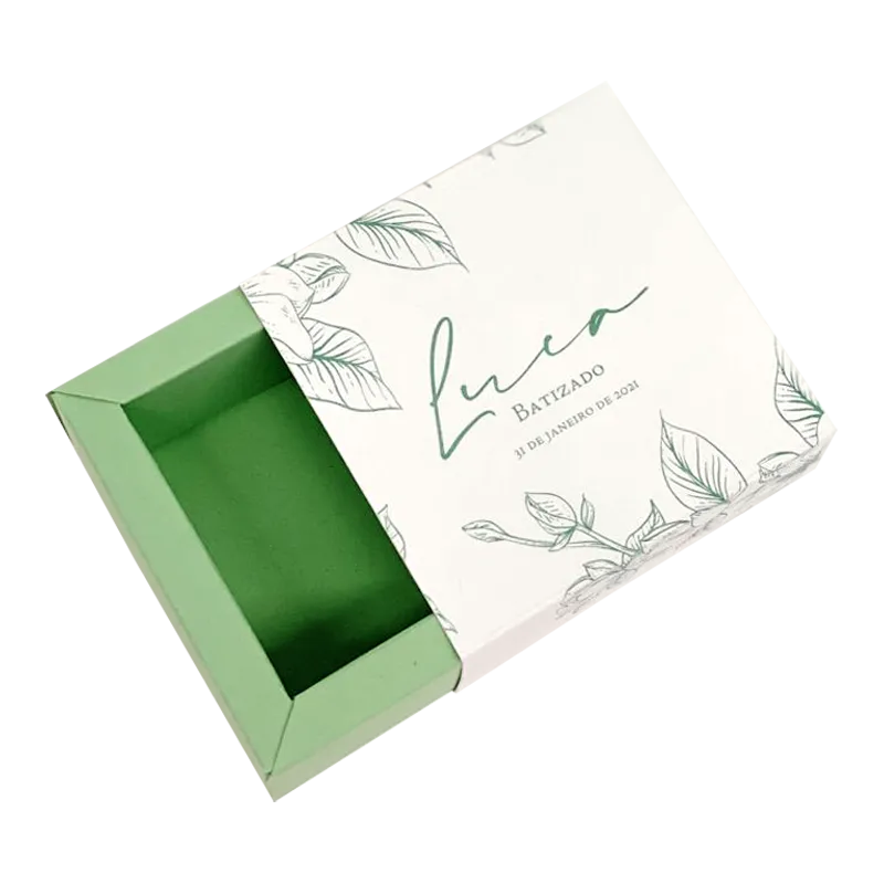 Custom Event Botanical Sleeve Tray Box