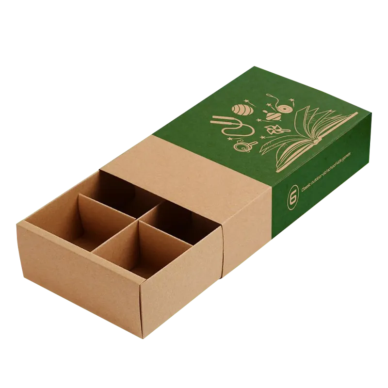 Custom Organic Kraft Sleeve Tray Box