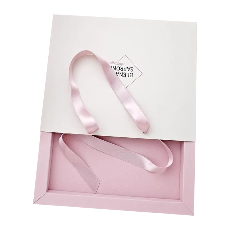 Custom Photography Pull Ribbon Tray Box