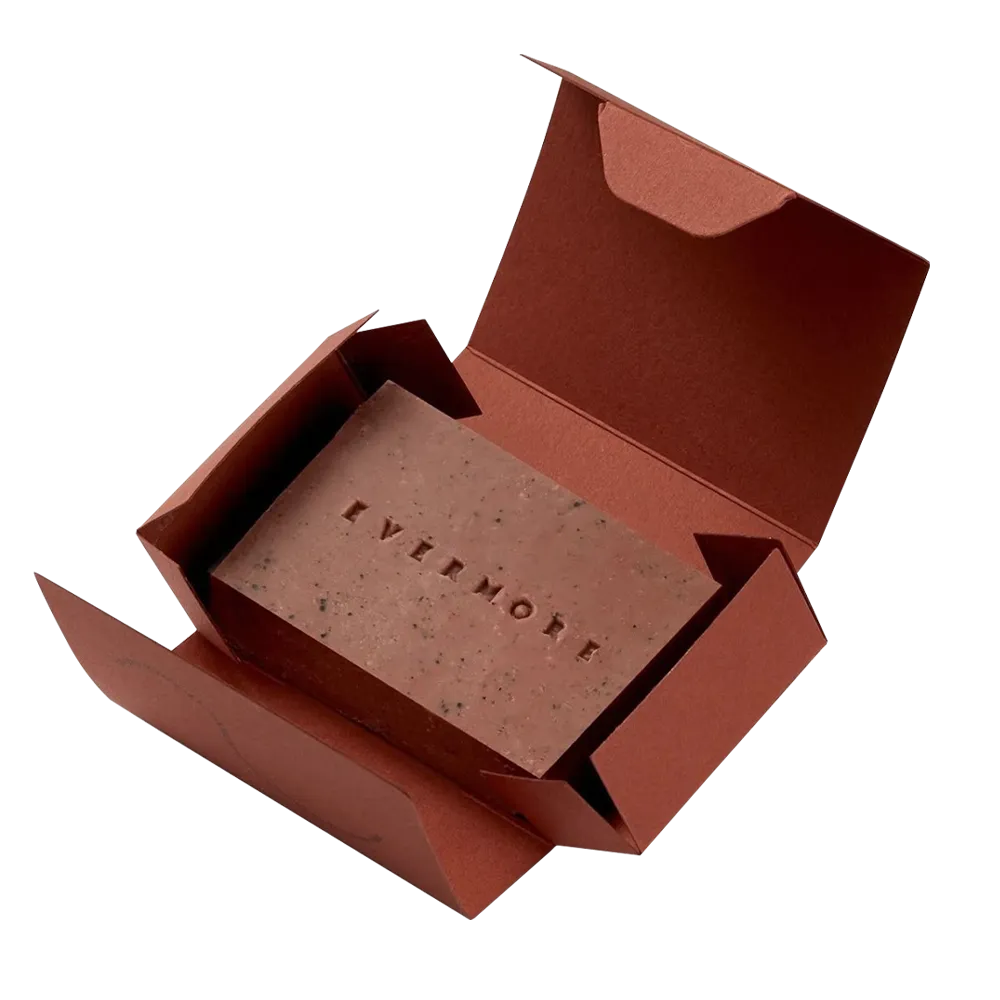 Custom Folded Flap Artisan Soap Box