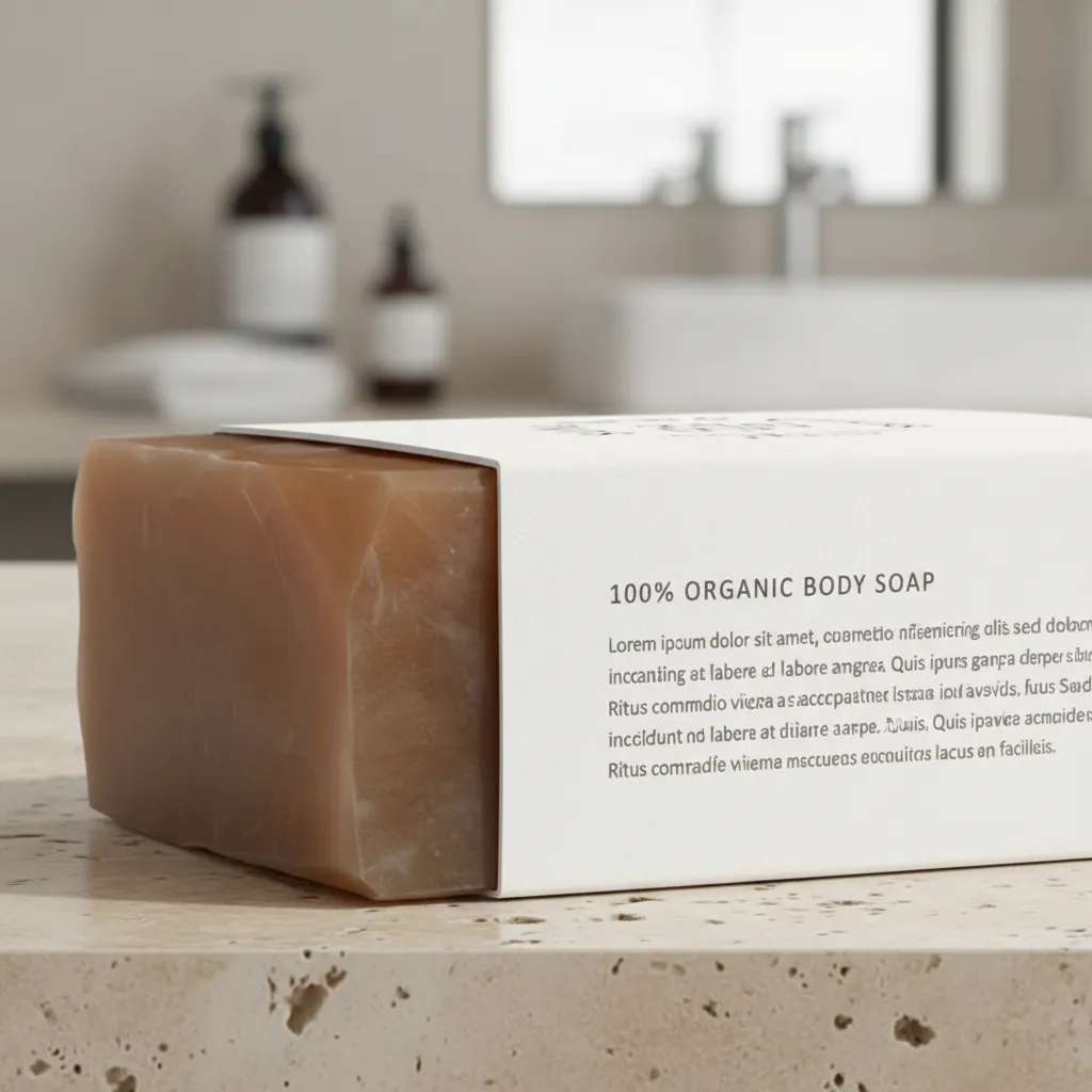Custom Vacation Rental Belly Band Soap 2