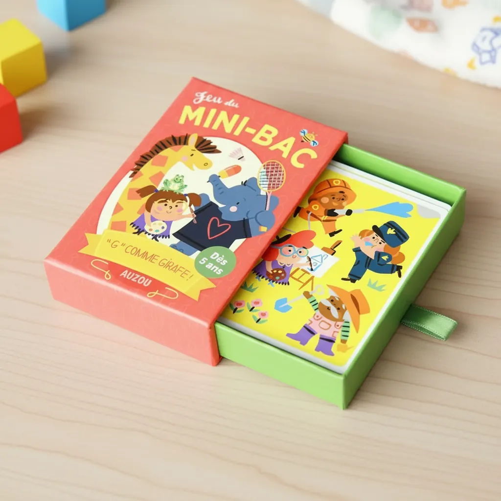 Colorful Children's Card Game Sleeve Box 1
