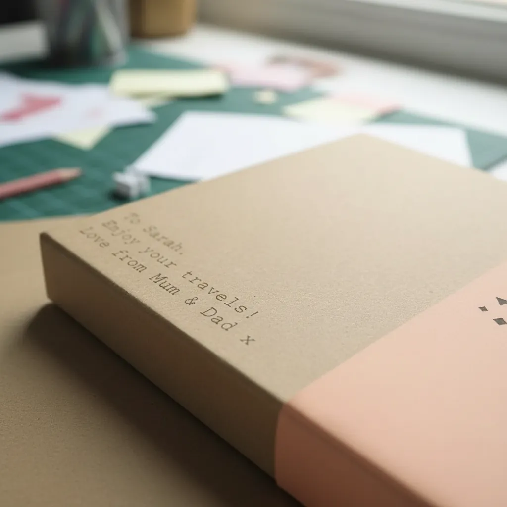 Custom Kraft Rigid Stationery Gift Box 2