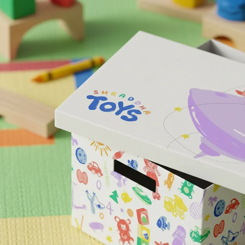 Custom Printed Two-Piece Toy Retail Box 2