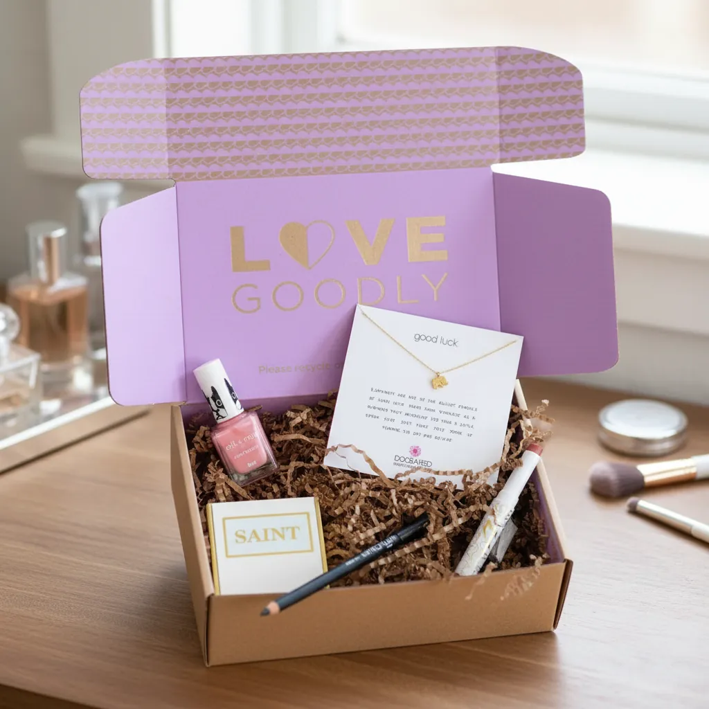Inside-Printed Corrugated Mailer for Beauty Subscriptions 1