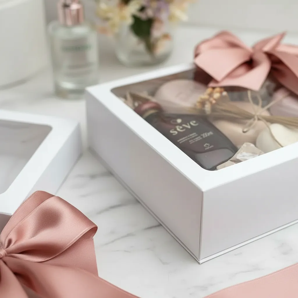 Clear Window Rigid Box for Beauty Kits 2