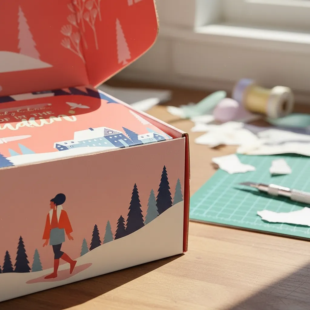 Seasonal Printed Corrugated Mailer for Lifestyle Brands 2