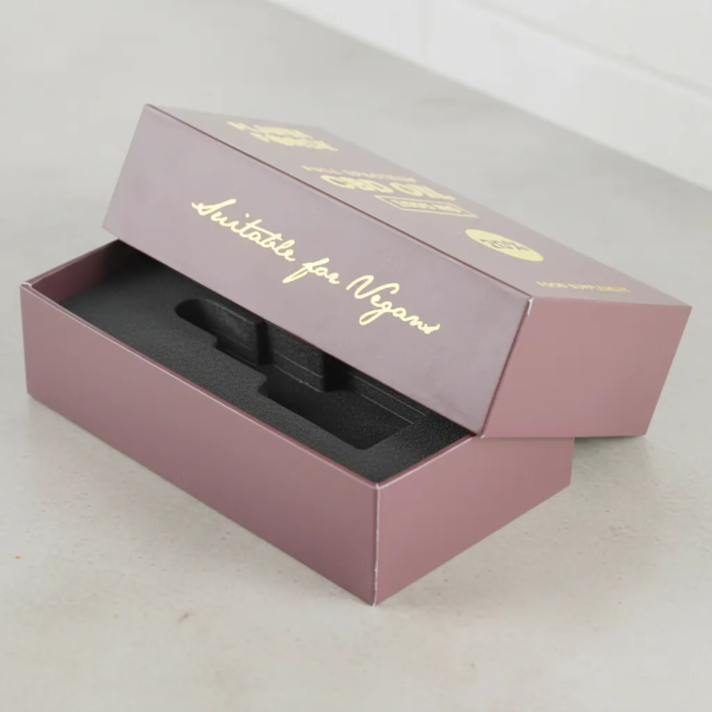 CBD Oil Rigid Box with Foam Insert 1