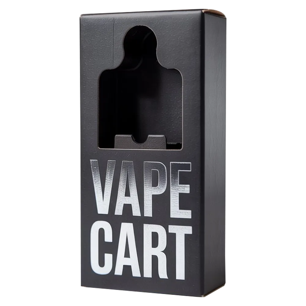 Matte Black Vape Cart Display Box