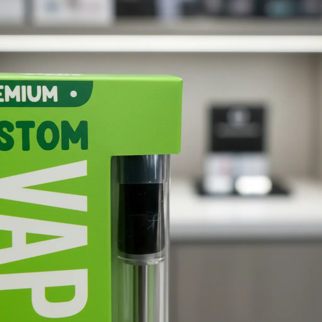 Green Window Vape Cartridge Display Box 2