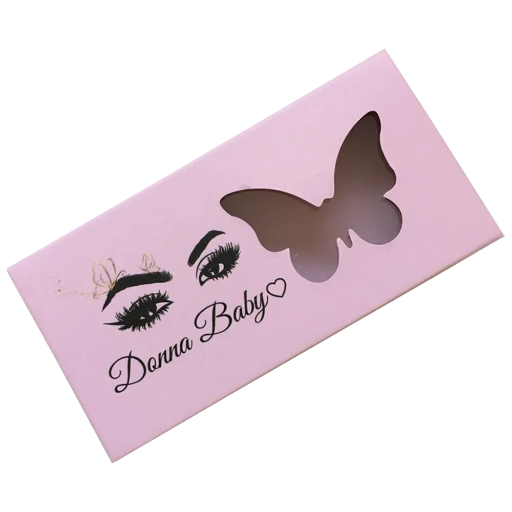 Custom Butterfly Die-Cut Window Tuck Box