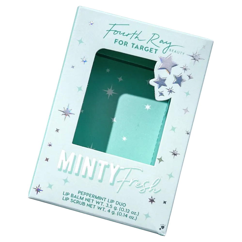 Custom Holographic Foil Die-Cut Window Box